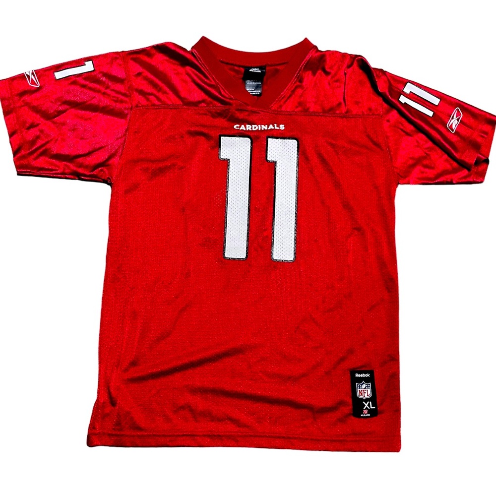 Larry Fitzgerald Arizona Cardinals Red Big Kids Jersey Size XL (18-20)